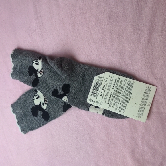 Calzedonia Disney Mickey Mouse Wool and Cashmere Gray Socks - Picture 2 of 3